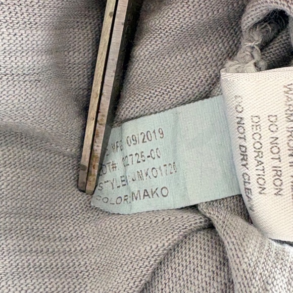 Johnnie-O Keane Quarter Zip Pullover Large gray - Picture 13 of 15